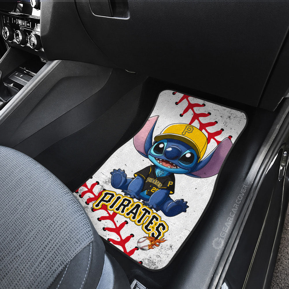 Pittsburgh Pirates Car Floor Mats Stitch Theme Collection - Gearcarcover - 3