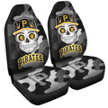 Pittsburgh Pirates Car Seat Covers Skull Theme Collection - Gearcarcover - 3