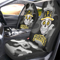 Pittsburgh Pirates Car Seat Covers Skull Theme Collection - Gearcarcover - 1