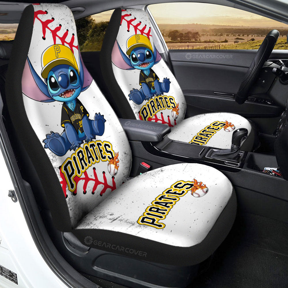 Pittsburgh Pirates Car Seat Covers Stitch Theme Collection - Gearcarcover - 2
