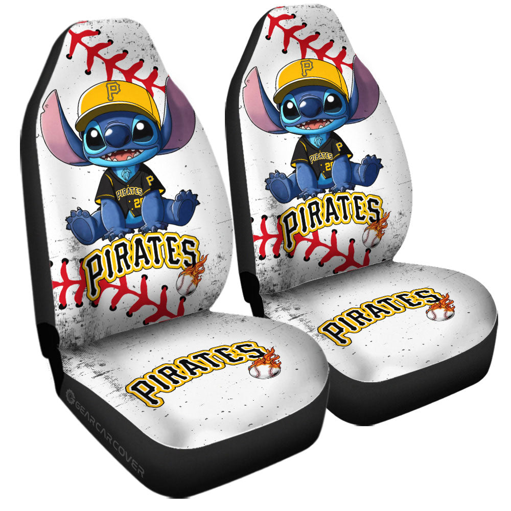 Pittsburgh Pirates Car Seat Covers Stitch Theme Collection - Gearcarcover - 3