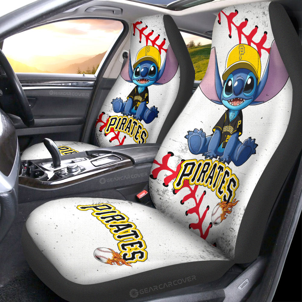 Pittsburgh Pirates Car Seat Covers Stitch Theme Collection - Gearcarcover - 1