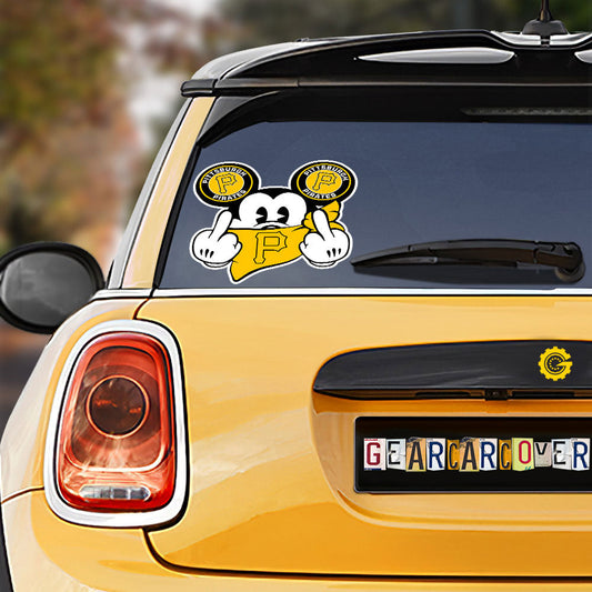 Pittsburgh Pirates Car Sticker Custom Car Accessories - Gearcarcover - 1