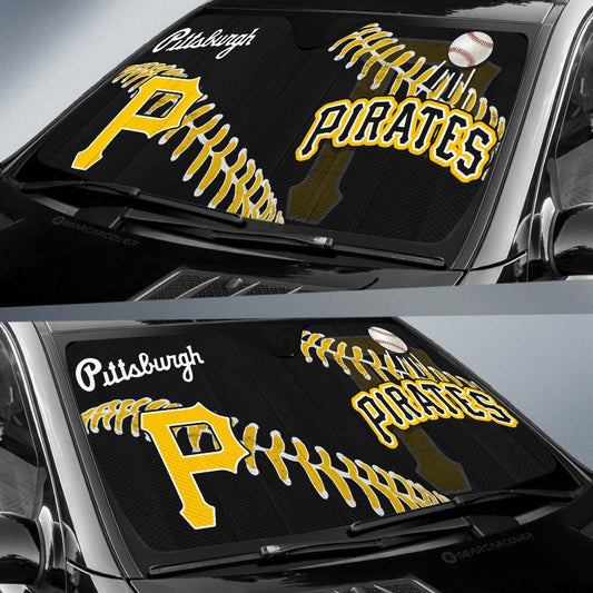 Pittsburgh Pirates Car Sunshade Custom Car Accessories - Gearcarcover - 2