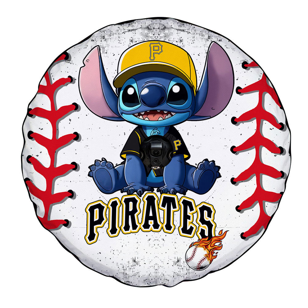 Pittsburgh Pirates Spare Tire Covers Camera Hole Stitch Theme Collection - Gearcarcover - 4
