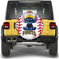 Pittsburgh Pirates Spare Tire Covers Camera Hole Stitch Theme Collection - Gearcarcover - 1