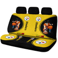 Pittsburgh Steelers Car Back Seat Covers Custom Car Accessories For Fans - Gearcarcover - 1