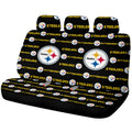 Pittsburgh Steelers Car Back Seat Covers Sporty Team Collection - Gearcarcover - 1