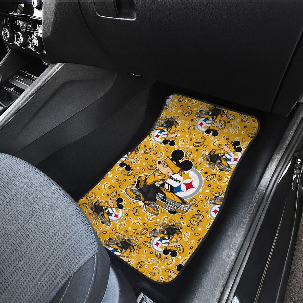 Pittsburgh Steelers Car Floor Mats Cartoon Theme Collection - Gearcarcover - 3