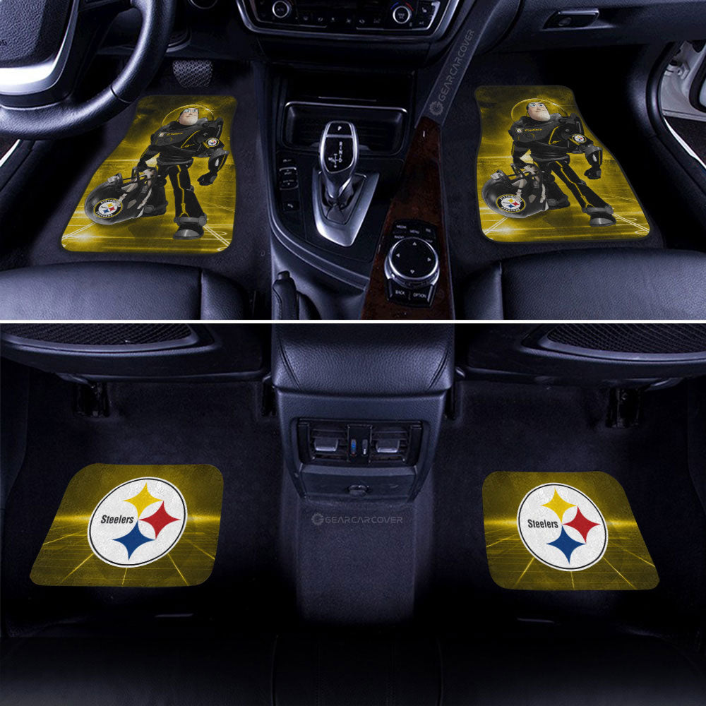 Pittsburgh Steelers Car Floor Mats Custom Car Accessories For Fan - Gearcarcover - 2