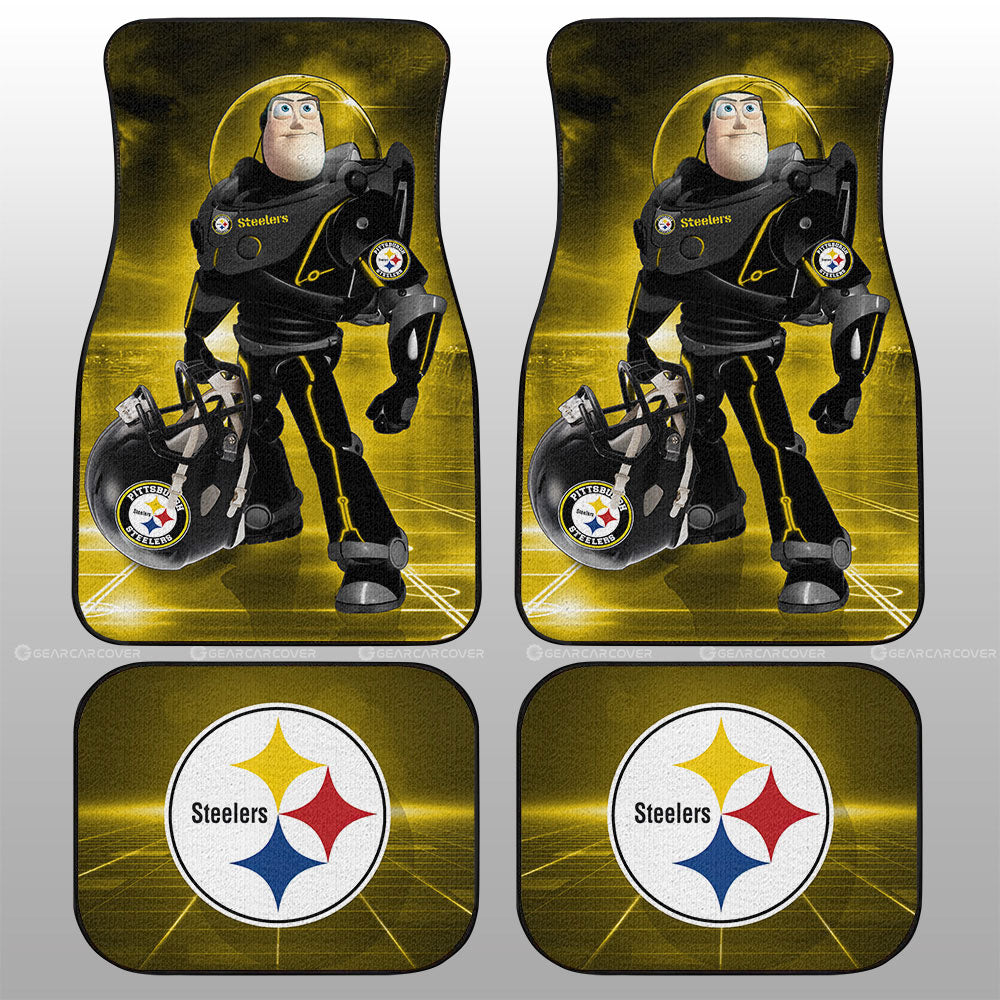 Pittsburgh Steelers Car Floor Mats Custom Car Accessories For Fan - Gearcarcover - 1