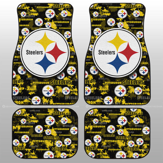 Pittsburgh Steelers Car Floor Mats Custom Car Accessories - Gearcarcover - 1
