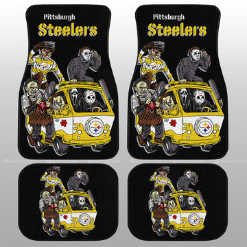 Pittsburgh Steelers Car Floor Mats Custom Car Accessories - Gearcarcover - 1