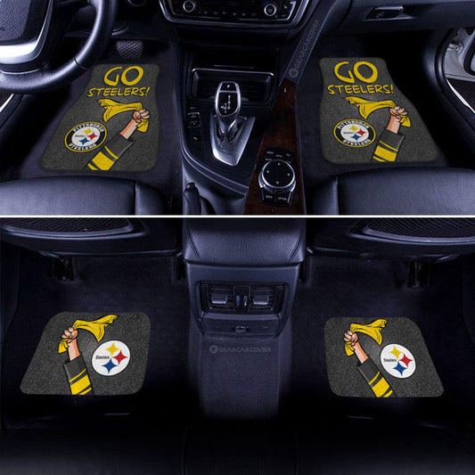 Pittsburgh Steelers Car Floor Mats Custom Car Accessories - Gearcarcover - 2