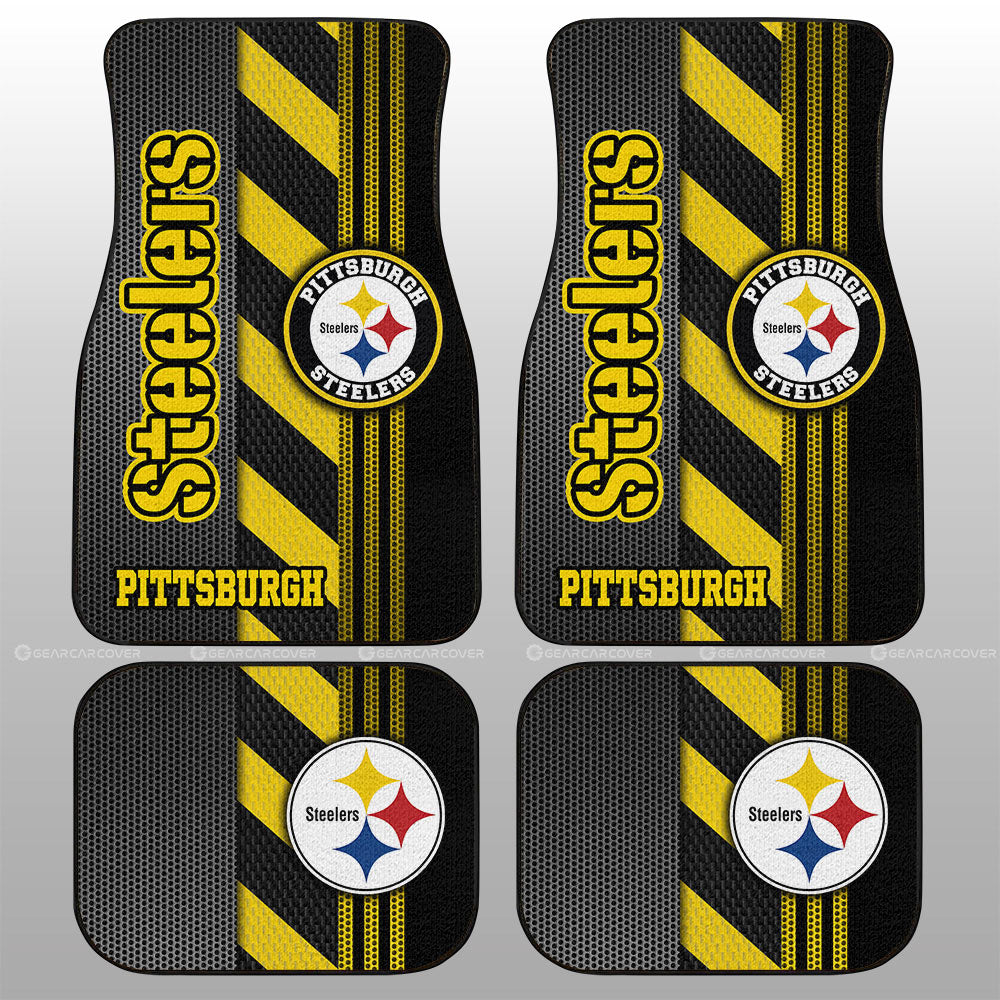 Pittsburgh Steelers Car Floor Mats Custom Car Accessories - Gearcarcover - 1