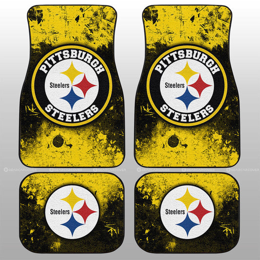 Pittsburgh Steelers Car Floor Mats Custom Car Accessories - Gearcarcover - 1