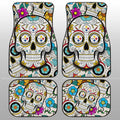 Pittsburgh Steelers Car Floor Mats Custom Sugar Skull Car Accessories - Gearcarcover - 1