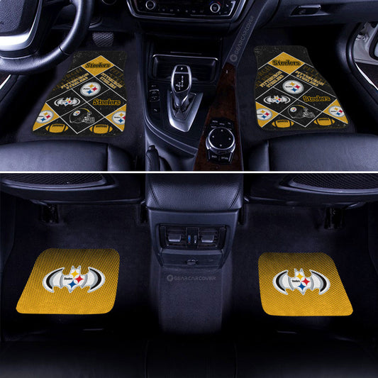 Pittsburgh Steelers Car Floor Mats Sporty Team Collection - Gearcarcover - 2