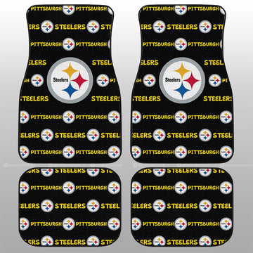Pittsburgh Steelers Car Floor Mats Sporty Team Collection - Gearcarcover - 1