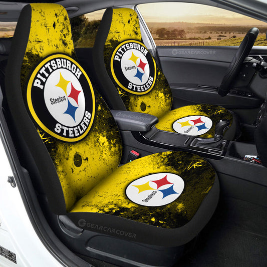 Pittsburgh Steelers Car Seat Covers Custom Car Accessories - Gearcarcover - 2