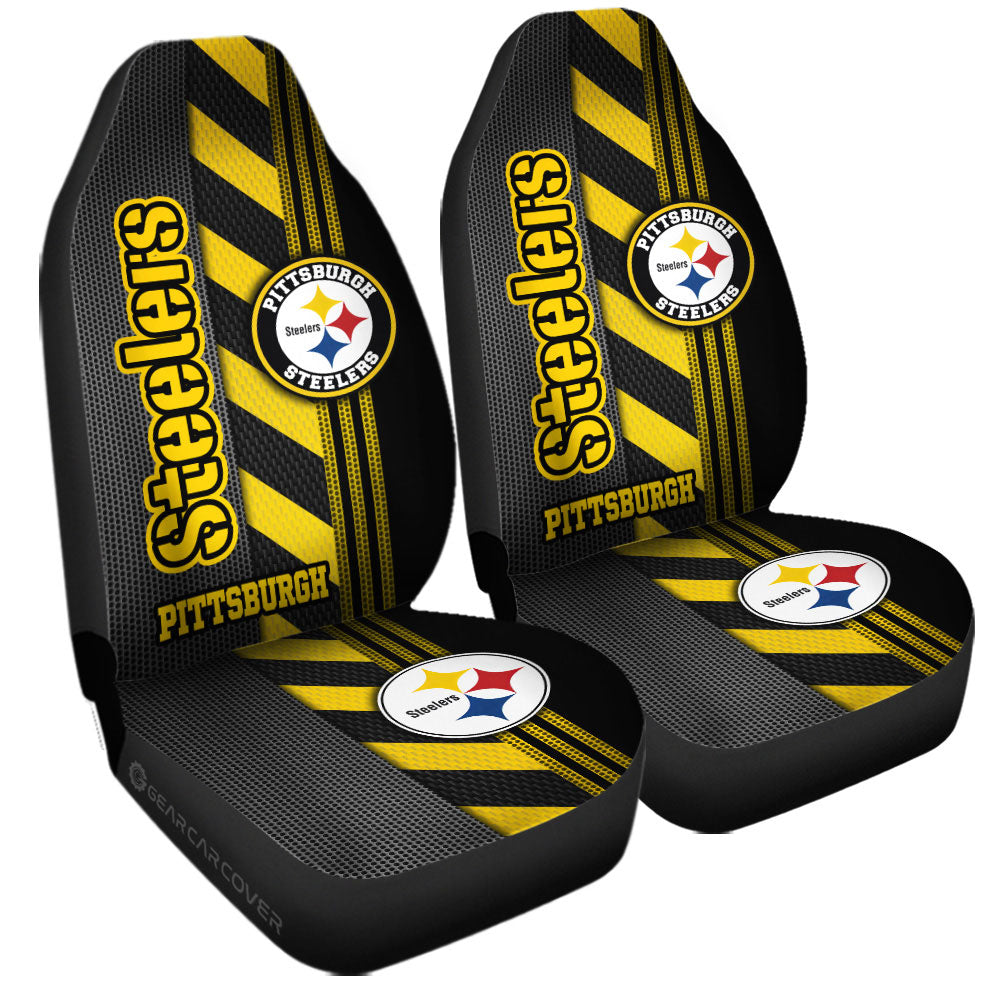 Pittsburgh Steelers Car Seat Covers Custom Car Accessories - Gearcarcover - 3