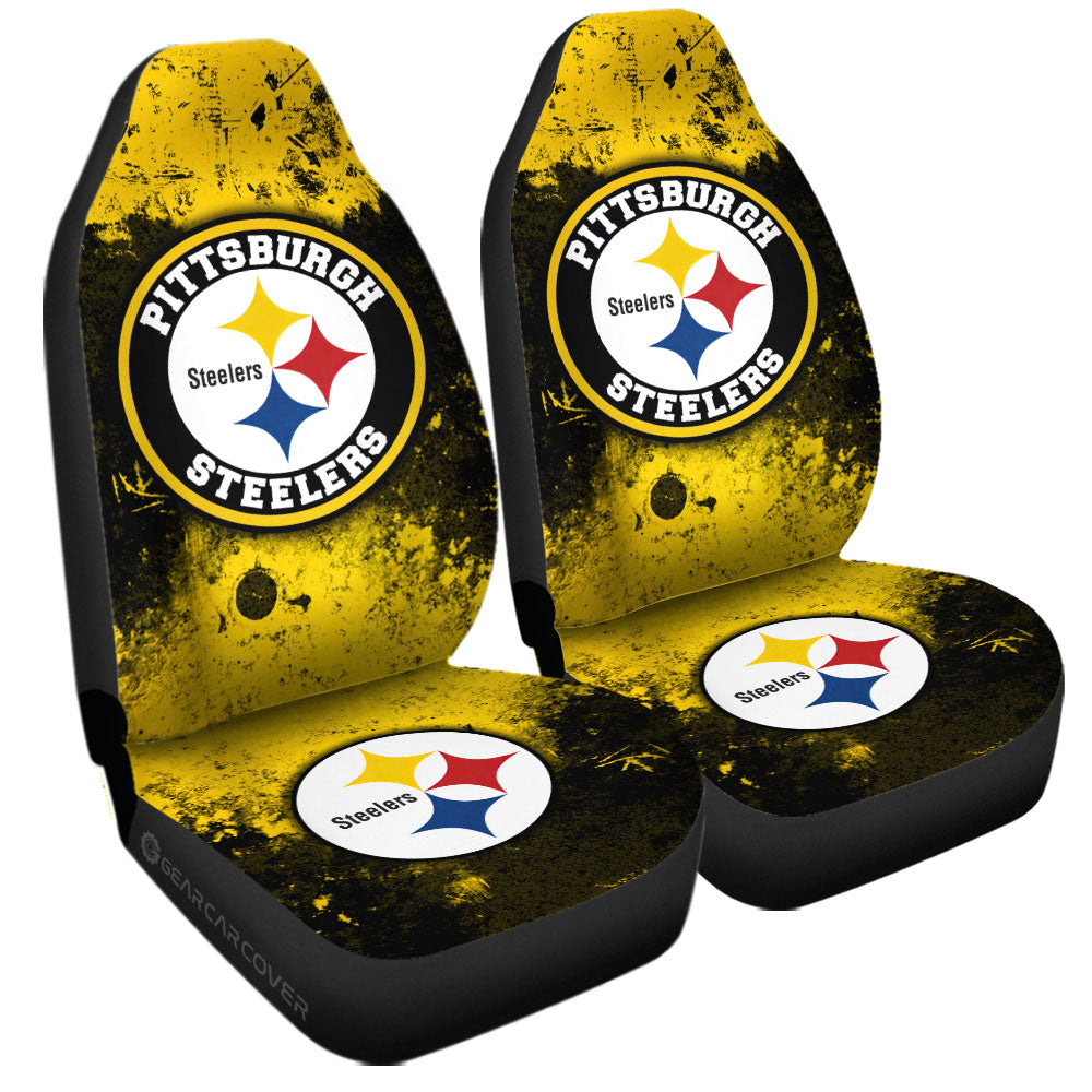 Pittsburgh Steelers Car Seat Covers Custom Car Accessories - Gearcarcover - 3