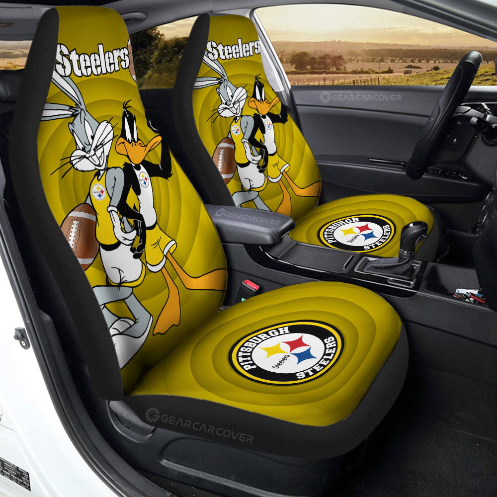 Pittsburgh Steelers Car Seat Covers Custom Car Accessories - Gearcarcover - 2