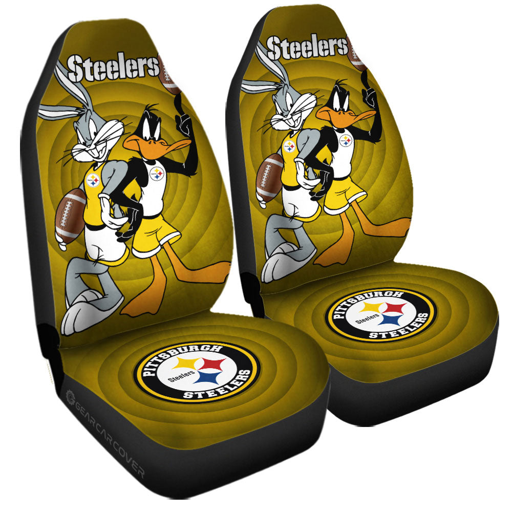 Pittsburgh Steelers Car Seat Covers Custom Car Accessories - Gearcarcover - 3