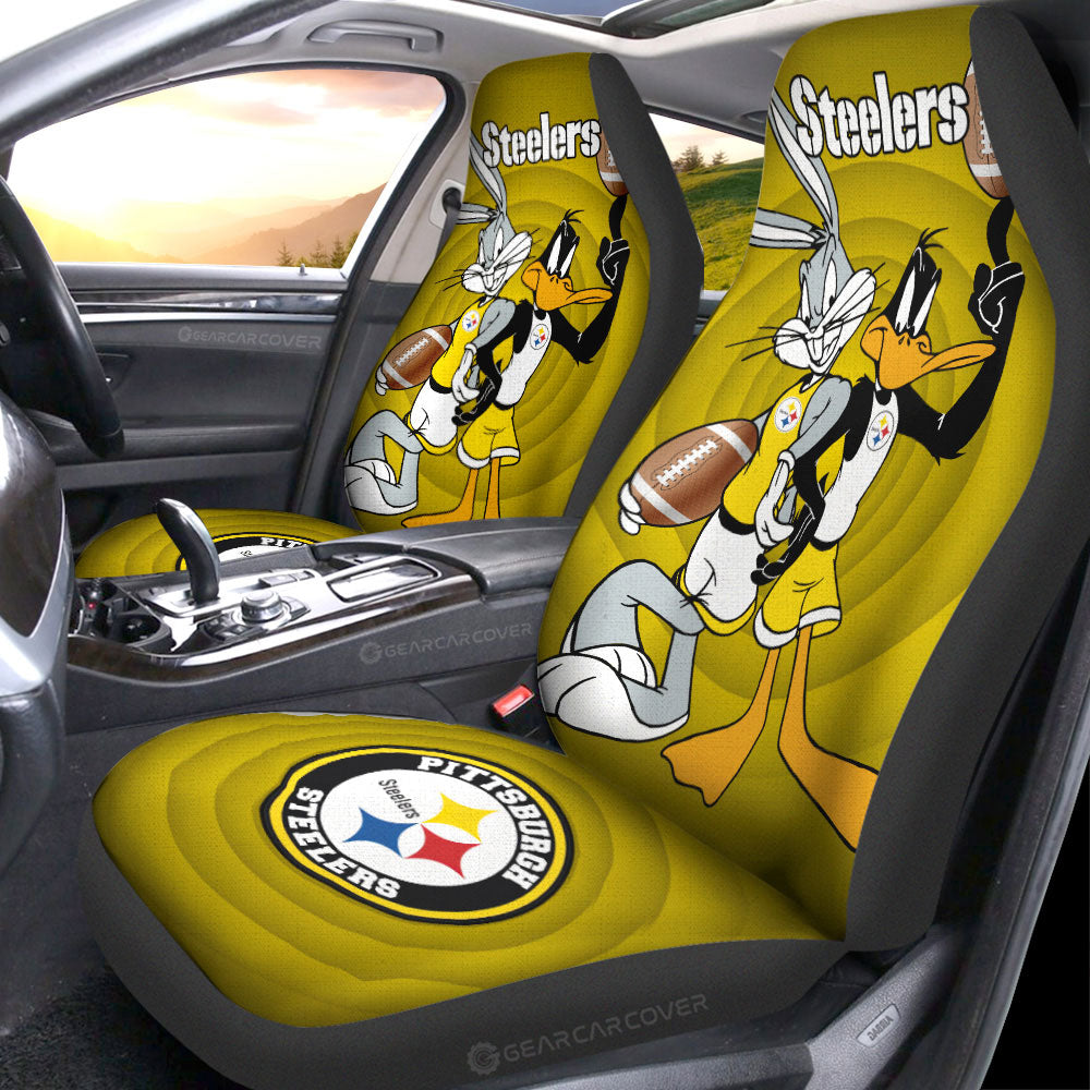 Pittsburgh Steelers Car Seat Covers Custom Car Accessories - Gearcarcover - 1