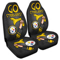 Pittsburgh Steelers Car Seat Covers Custom Car Accessories - Gearcarcover - 3