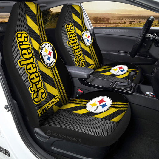 Pittsburgh Steelers Car Seat Covers Custom Car Accessories - Gearcarcover - 2