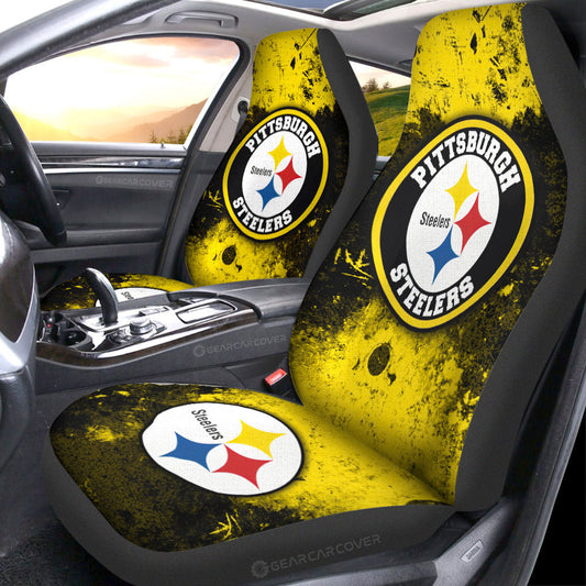 Pittsburgh Steelers Car Seat Covers Custom Car Accessories - Gearcarcover - 1