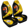 Pittsburgh Steelers Car Seat Covers Goku Car Accessories For Fans - Gearcarcover - 3