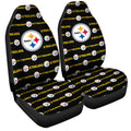 Pittsburgh Steelers Car Seat Covers Sporty Team Collection - Gearcarcover - 3