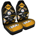 Pittsburgh Steelers Car Seat Covers Sporty Team Collection - Gearcarcover - 3