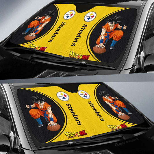 Pittsburgh Steelers Car Sunshade Custom Car Accessories For Fans - Gearcarcover - 2