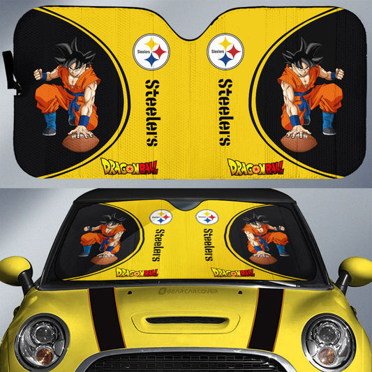 Pittsburgh Steelers Car Sunshade Custom Car Accessories For Fans - Gearcarcover - 1