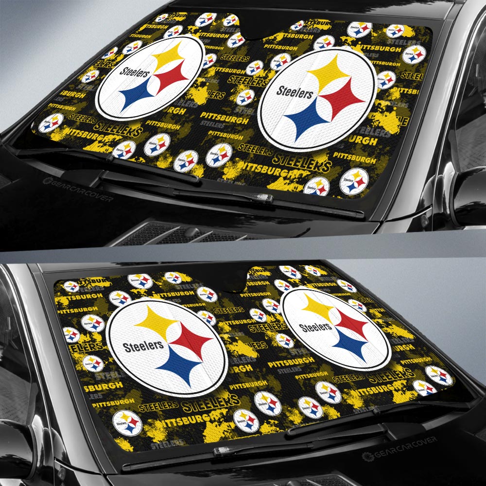 Pittsburgh Steelers Car Sunshade Custom Car Accessories - Gearcarcover - 2