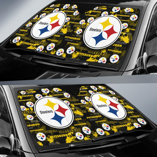Pittsburgh Steelers Car Sunshade Custom Car Accessories - Gearcarcover - 2