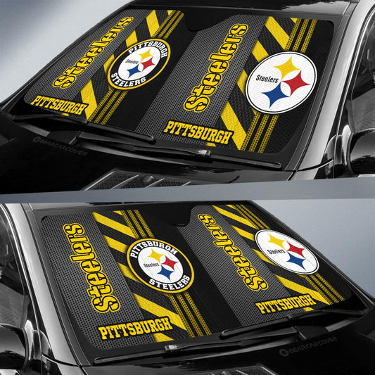 Pittsburgh Steelers Car Sunshade Custom Car Accessories - Gearcarcover - 2