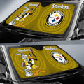 Pittsburgh Steelers Car Sunshade Custom Car Accessories - Gearcarcover - 2