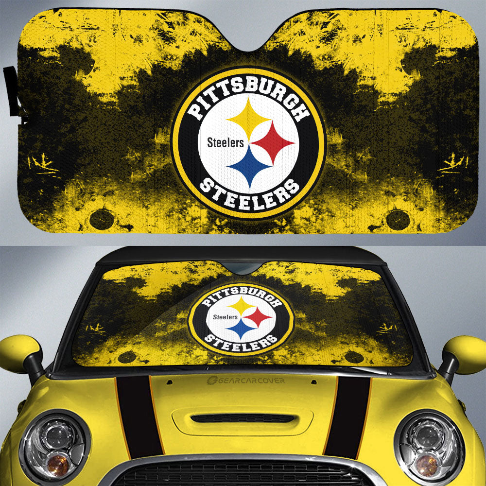 Pittsburgh Steelers Car Sunshade Custom Car Accessories - Gearcarcover - 1