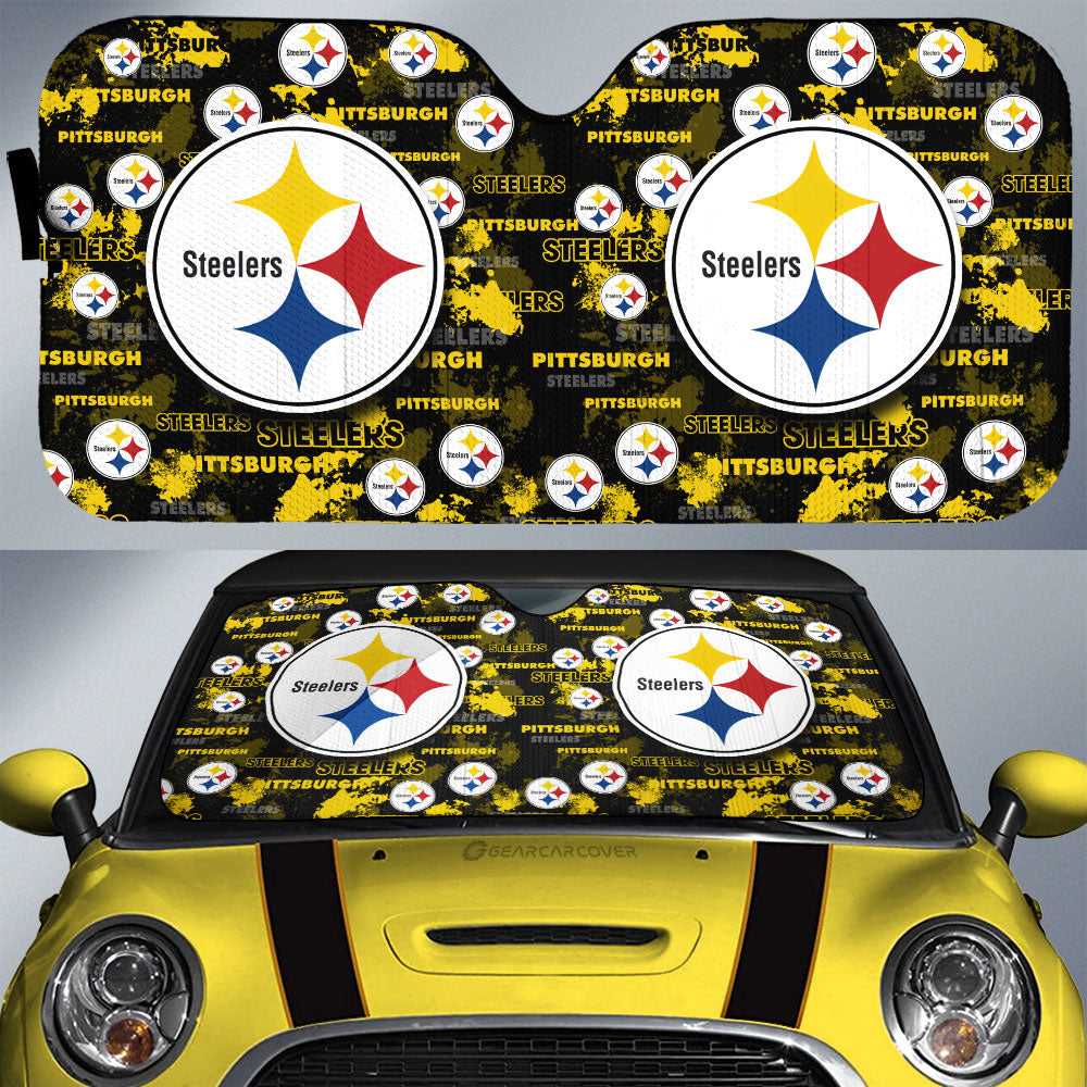 Pittsburgh Steelers Car Sunshade Custom Car Accessories - Gearcarcover - 1