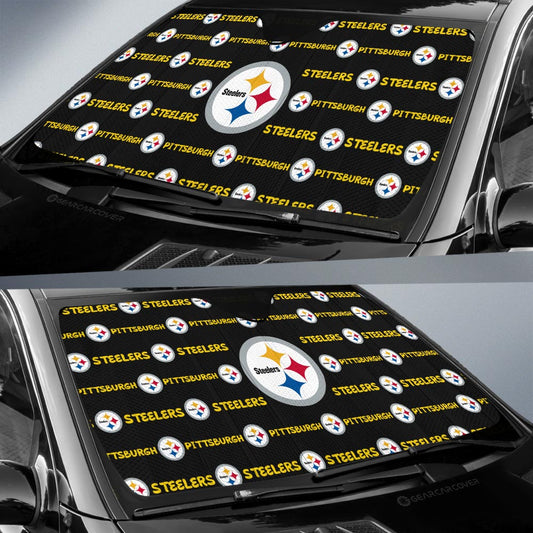 Pittsburgh Steelers Car Sunshade Sporty Team Collection - Gearcarcover - 2