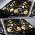 Pittsburgh Steelers Car Sunshade Sporty Team Collection - Gearcarcover - 2
