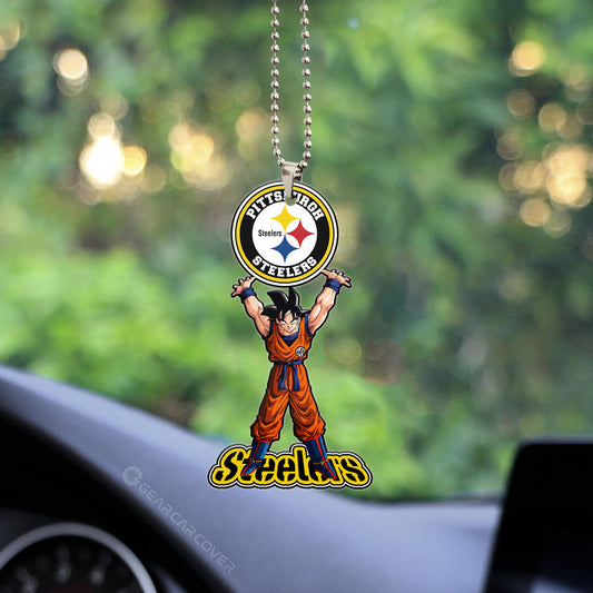 Pittsburgh Steelers Ornament Goku Car Accessories - Gearcarcover - 2