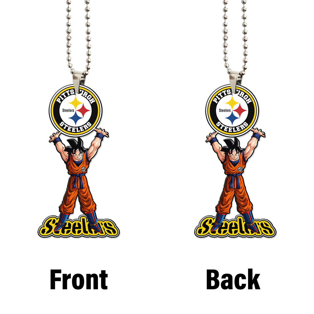 Pittsburgh Steelers Ornament Goku Car Accessories - Gearcarcover - 4