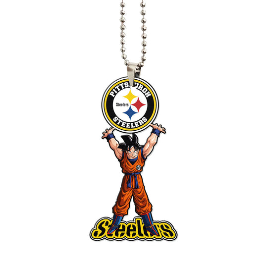 Pittsburgh Steelers Ornament Goku Car Accessories - Gearcarcover - 1