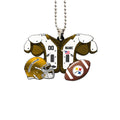 Pittsburgh Steelers Ornament Personalized Uniforms Collection - Gearcarcover - 1
