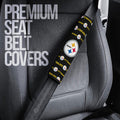 Pittsburgh Steelers Seat Belt Covers Sporty Team Collection - Gearcarcover - 3